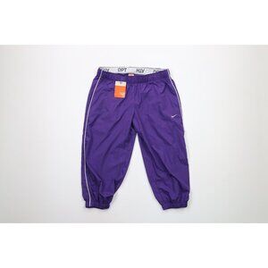 Deadstock Vintage Y2K Nike Womens Small Travis Scott Mini Swoosh Joggers Capris